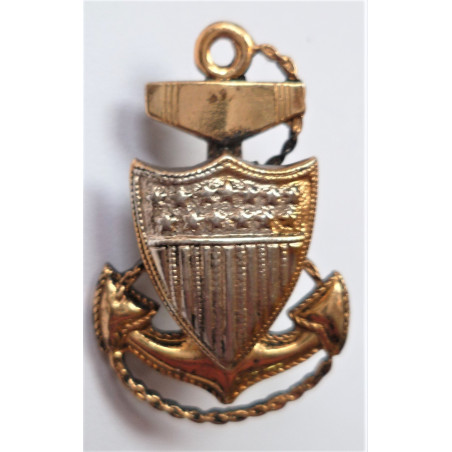 US Coast Guard Chief Petty Officer Sterling Collar Insignia