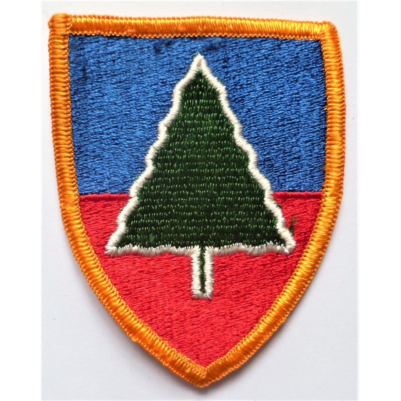 United States 91st Infantry Brigade Cloth Patch