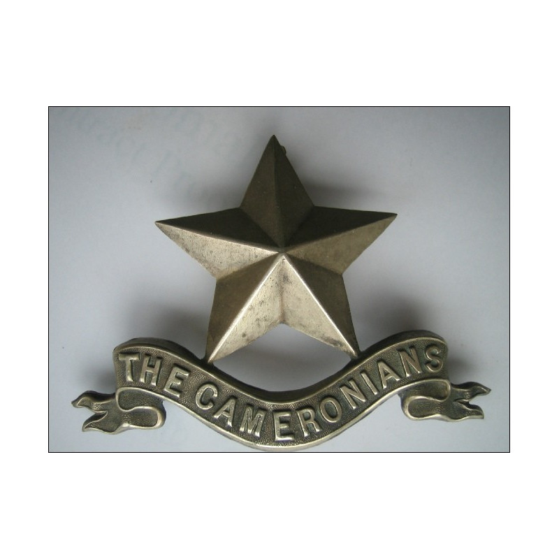 The Cameronians (Scottish Rifles) pipers badge WW1
