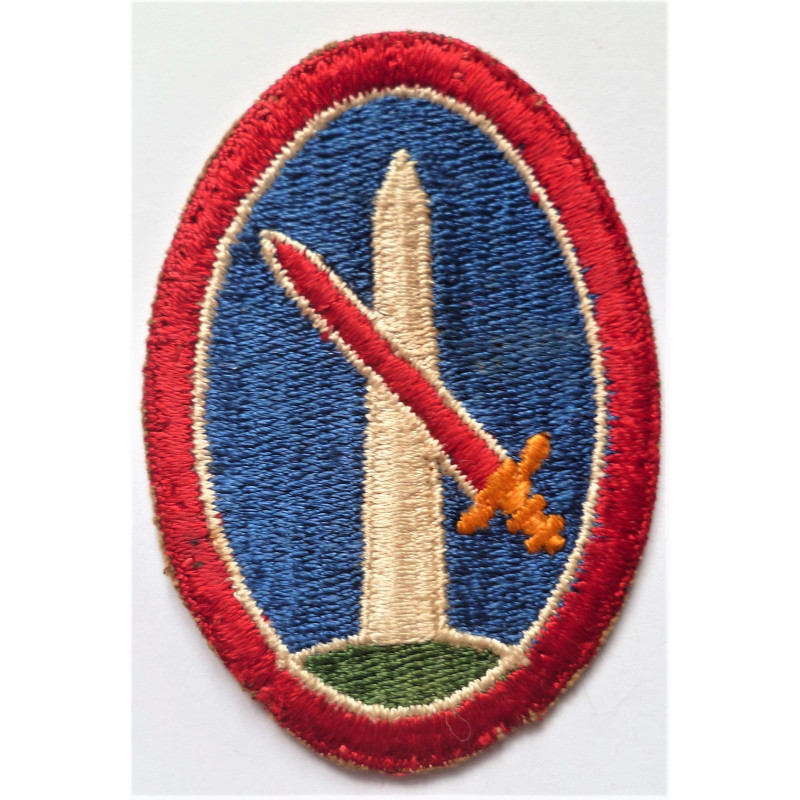 United States Military District of Washington patch Badge