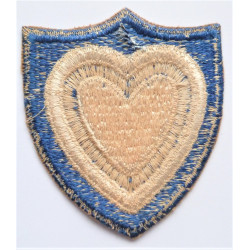 WWII United States Army 24th Corps Cloth Patch Badge
