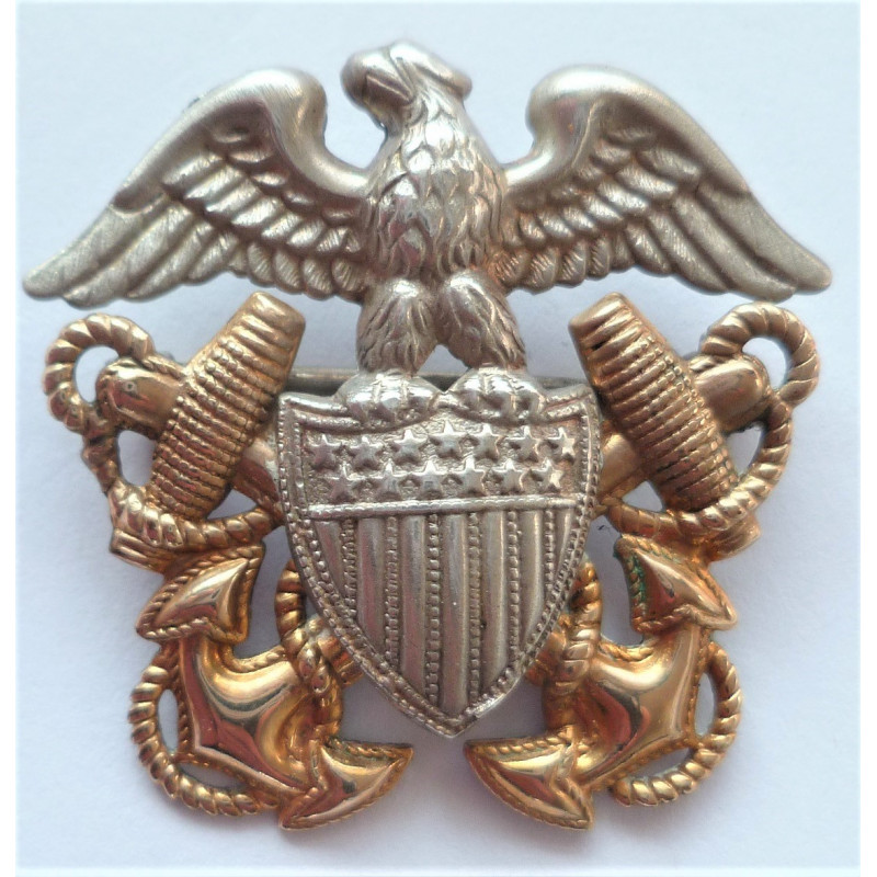 WW2 United States Navy officer Sterling Garrison Badge Vanguard