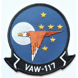 US Navy VAW-117 Cloth Patch...
