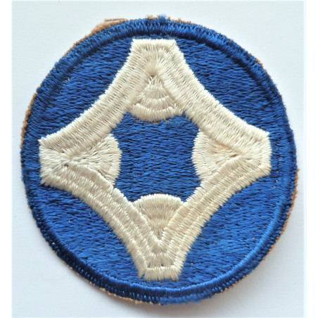 United States Army 4th Service Command Cloth Patch Badge WWII