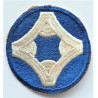 United States Army 4th Service Command Cloth Patch Badge WWII
