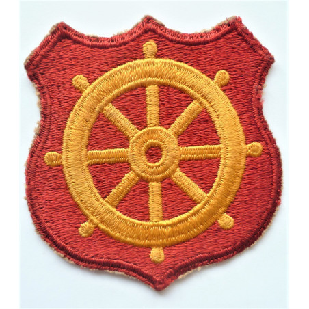 United States Ports Of Embarkation Cloth Patch Badge WWII