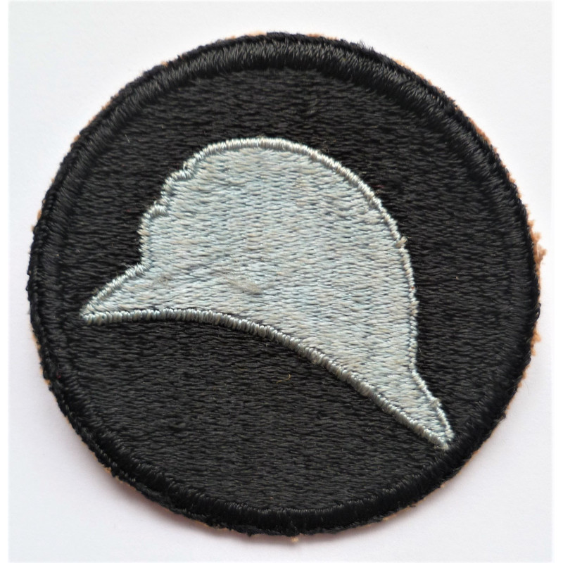 WWII US 93rd Division Cloth Patch Badge
