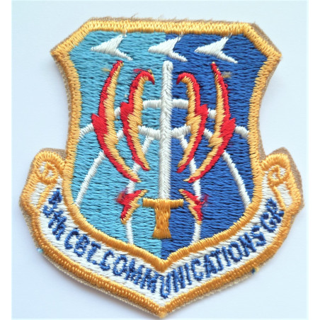USAF 5th Combat Communications Group Cloth Patch Badge