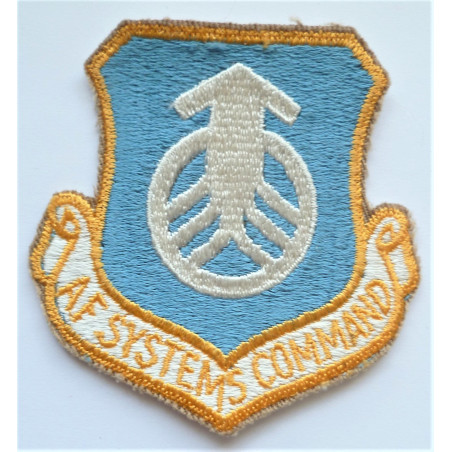 United States Air Force Systems Command Cloth Patch