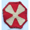 United States Army 8th Army Insignia Patch Badge