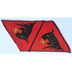 British Army 19th Infantry Brigade Uncut Pair Cloth Formation Sign