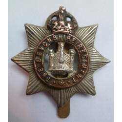 British Army The Devonshire Regiment Cap Badge