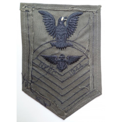 WWII United States Navy Naval Aviation Pilot Rating Badge NYEC 1944 Grey