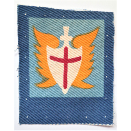 Allied Land Forces (A.L.F.S.E.A.) Formation Sign Cloth Patch British Army WWII