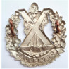Queens Own Cameron Highlanders Cap/Glengarry Badge British Army WW1