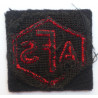 AFS Auxiliary Fire Service Cloth Patch British Army WW2