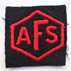 AFS Auxiliary Fire Service...