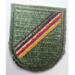 US Army 10th Special Forces Beret Flash Europe