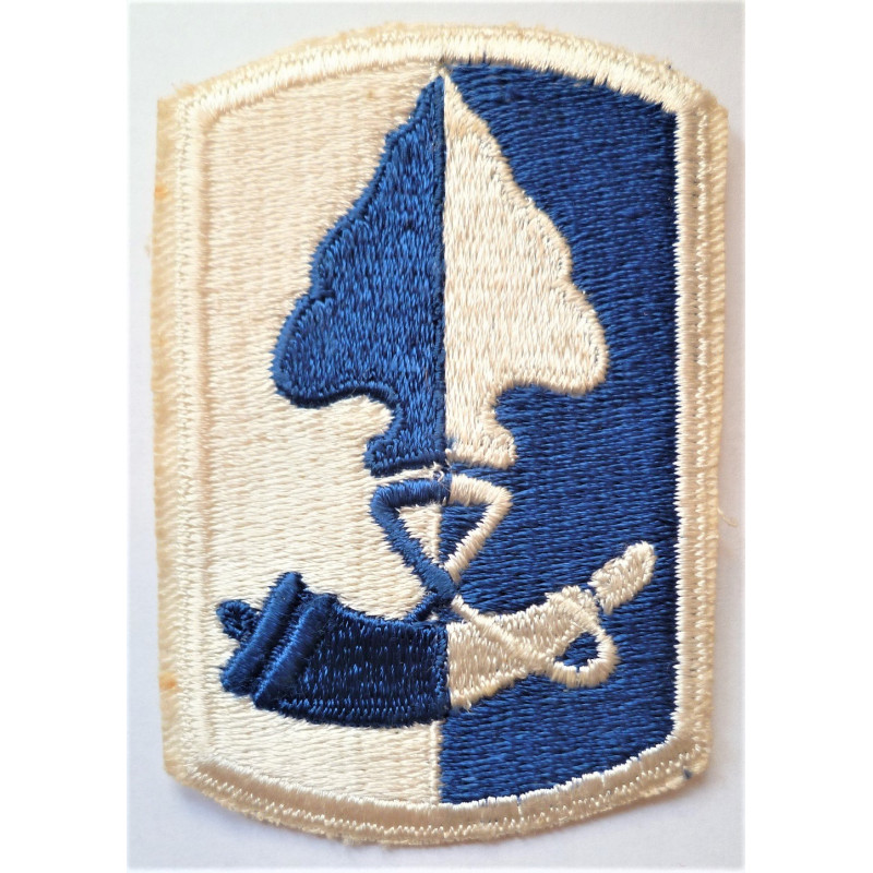 United States 187th Infantry Brigade Cloth Patch Badge