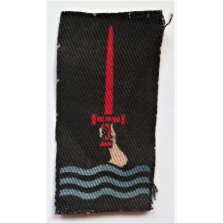 77th Division Cloth Formation Sign Badge