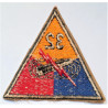 United States 32nd armoured Cloth Patch Badge