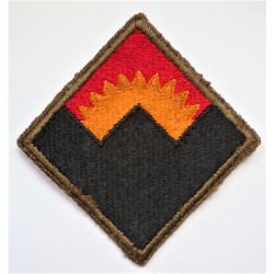 United States Western Defence Command Patch Badge US