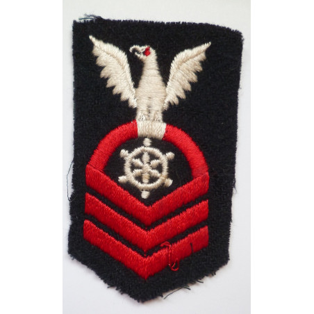 United States Navy Wheelman Cloth Trade Patch Badge US