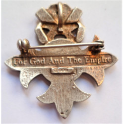 British Order of The Empire Brooch Sterling Silver