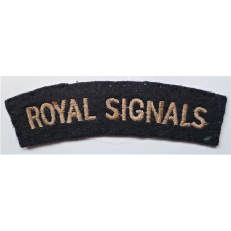 Royal Signals Shoulder Title British Army