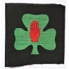 107th Ulster Infantry Brigade Woven Cloth Formation Sign