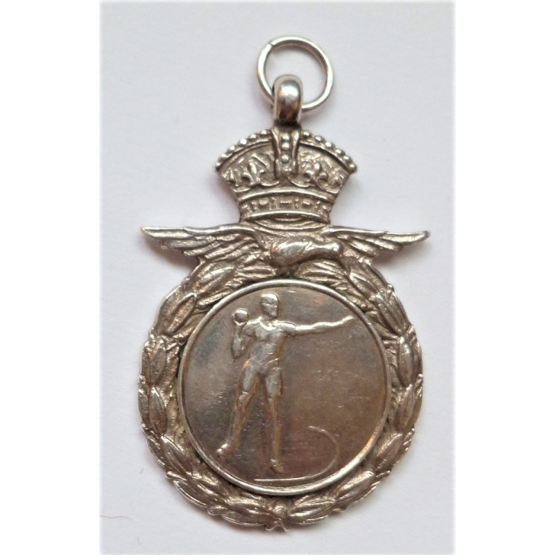 Royal Air Force Silver 1940 Sporting Medal Shot Put