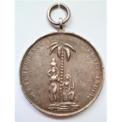 Indian Army Temperance Medal British Army 1897