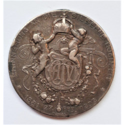 Silver wedding Wilhelm II and Auguste Victoria Medal
