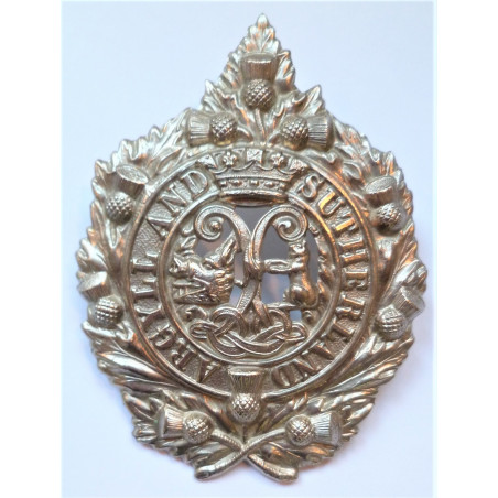 Argyll And Sutherland Highlanders Glengarry/Cap Badge