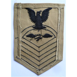 WWII US Navy Chief Aviation Radio Man Rating Badge insignia