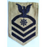WWII US Navy Wheelman Rating Badge insignia USN
