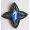 British Army Cadet 4 pointed  Star 1 badge