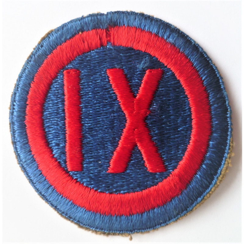 United States Army 9th Corps Cloth Patch Badge