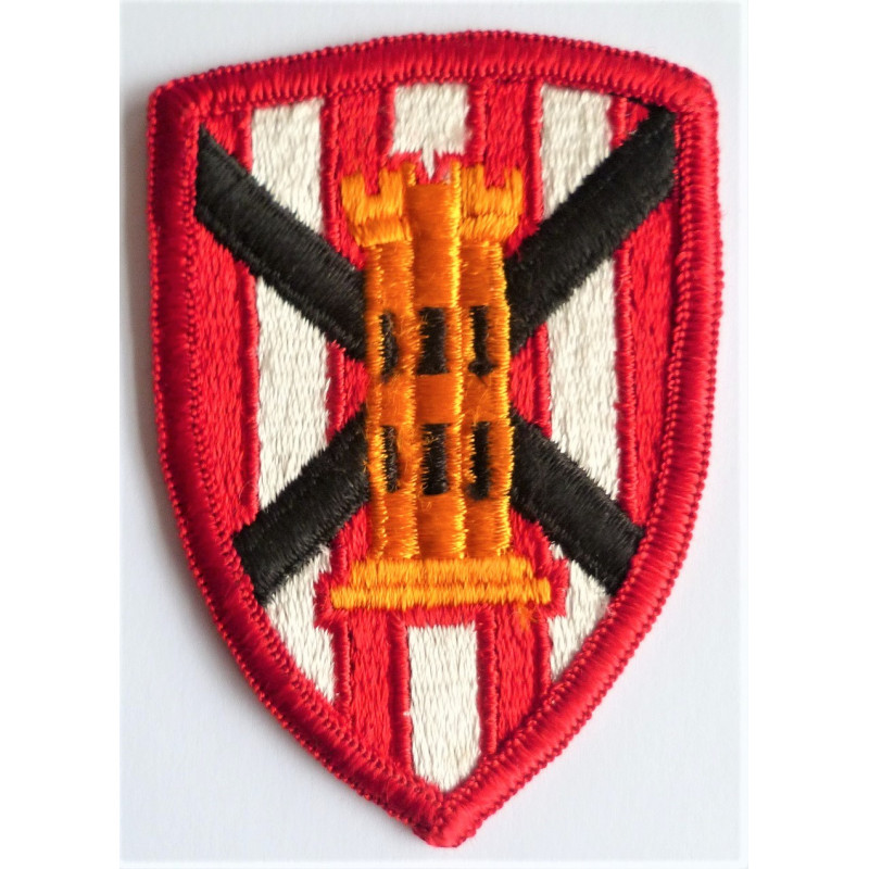 United States Army 7th Engineering Brigade Cloth Patch Badge