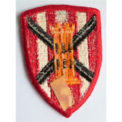 United States Army 7th Engineering Brigade Cloth Patch Badge