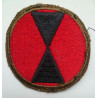 United States WW2 7th Infantry Division Cloth Patch