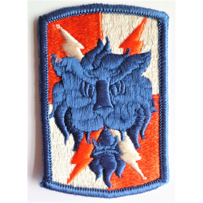 US Army 35th Signal Brigade Cloth Patch Cloth Patch Badge United States