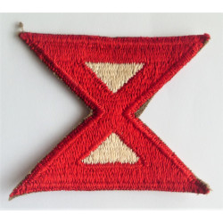 WW2 United States 10th Army Cloth Patch Badge United States