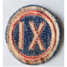 United States 9th Corps Cloth Patch Badge United States