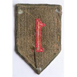 United States 1st Infantry Division Patch Badge United States
