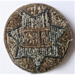 United States 7th Corps Cloth Patch Badge subdued