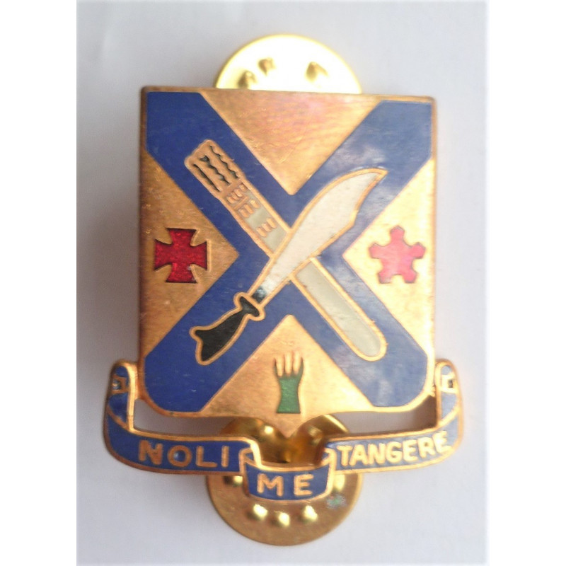 United States 2nd Infantry Regiment DUI Crest badge