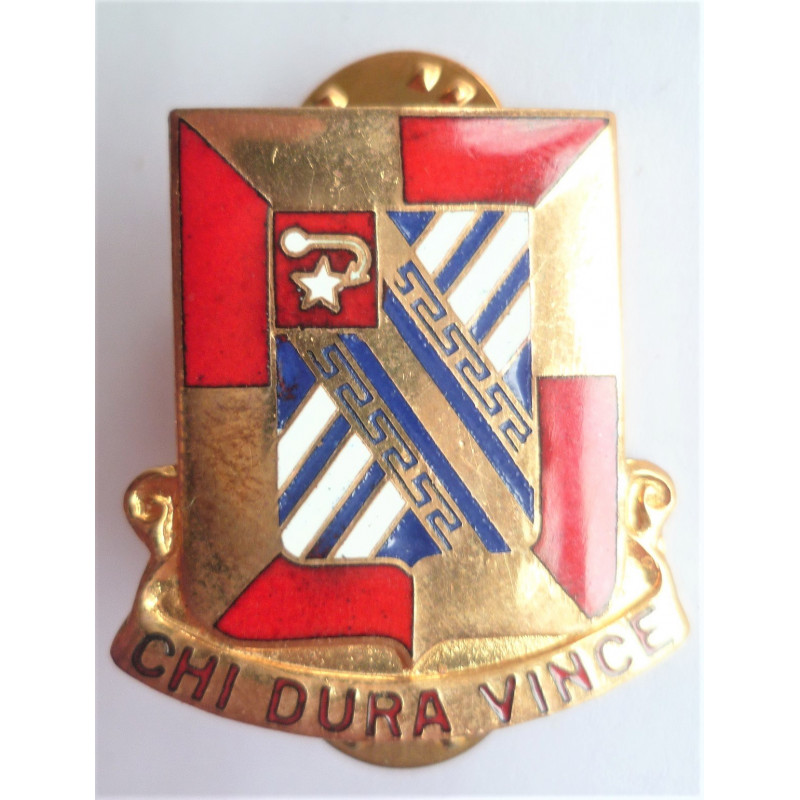 United States 687th Field Artillery Battalion DUI Crest badge Distinctive Unit Insignia