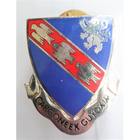 United States 147th Regiment National Guard Training DUI Crest badge