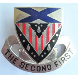United States 2nd Artillery Regiment DUI badge Crest United States